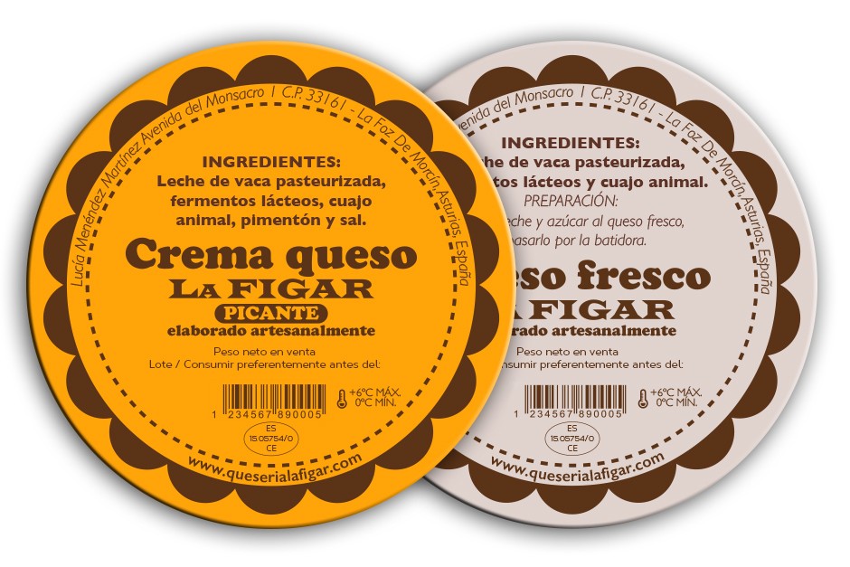 Etiquetado quesos